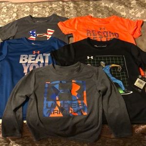 Little boys Under Armour lot